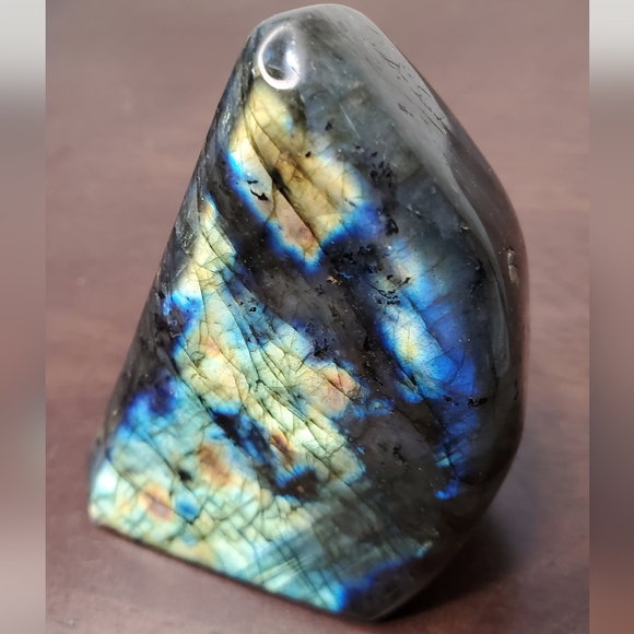 Labradorite Crystal Freeform, Two-Sided Flash, 0.67 Pounds - Picture 5 of 13